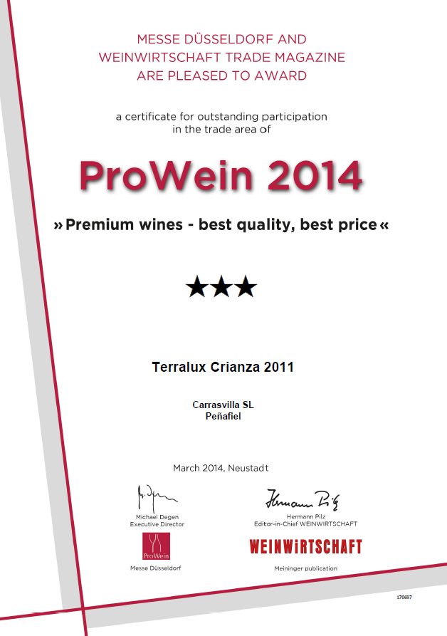 premio prowein 2014
